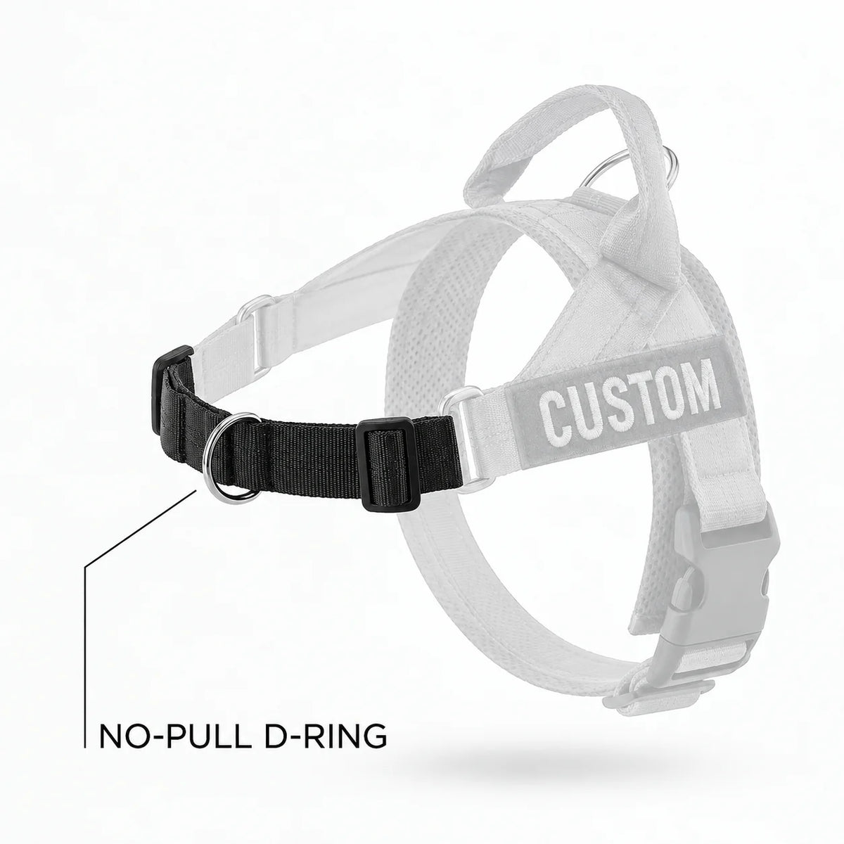 The front no-pull D-ring