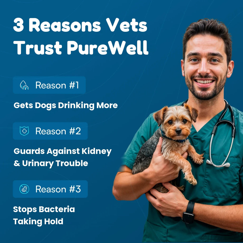 3 raisons pour lesquelles les veterinaires recommandent PureWell