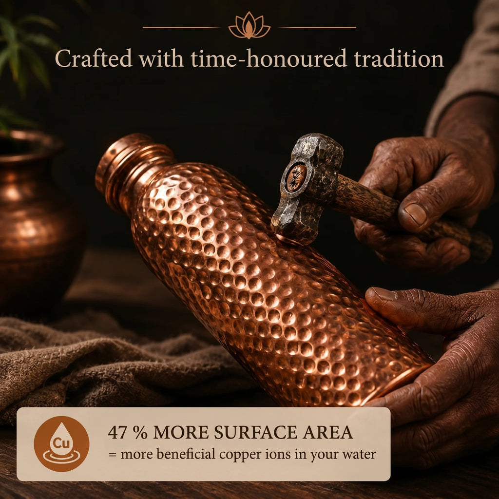 Copper Water Bottle – Kovah™ | Naturally Purified Water, Plastic-Free