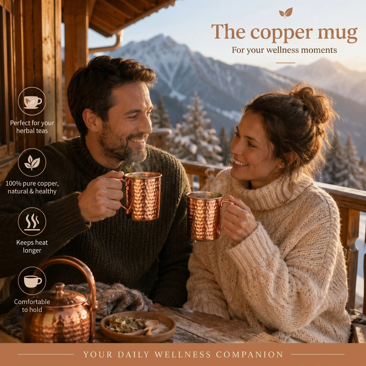 Hammered Copper Mug Kovah™