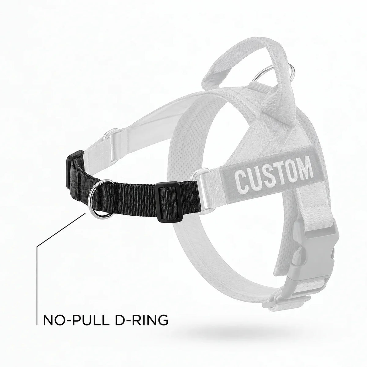 The front no-pull D-ring